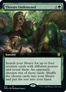 Threats Undetected Extended Art 419 (Dominaria United)  | Good Games Adelaide SA