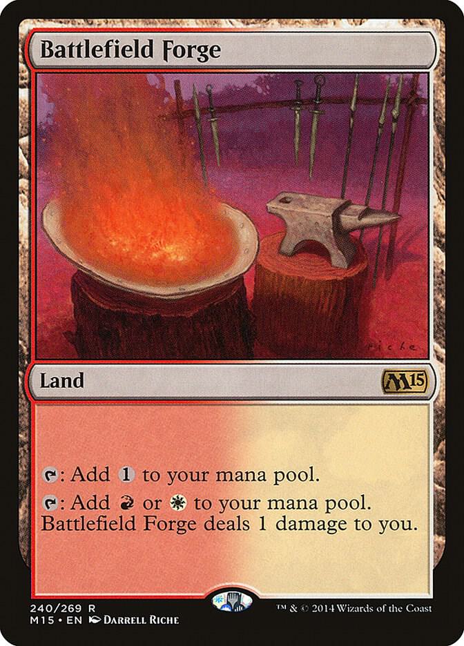 Battlefield Forge 240 (Magic 2015 (M15))  - Foil | Good Games Adelaide SA