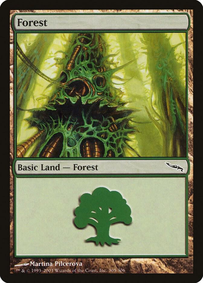 Forest 305 (Mirrodin)  | Good Games Adelaide SA