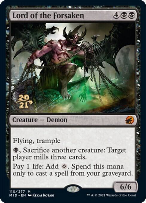 Lord of the Forsaken 110 (Prerelease Cards)  - Foil | Good Games Adelaide SA