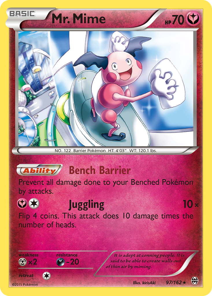 Mr. Mime (97/162) [XY: BREAKthrough] | Good Games Adelaide SA