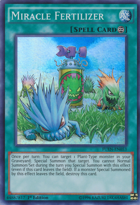 Miracle Fertilizer [FUEN-EN053] Super Rare | Good Games Adelaide SA