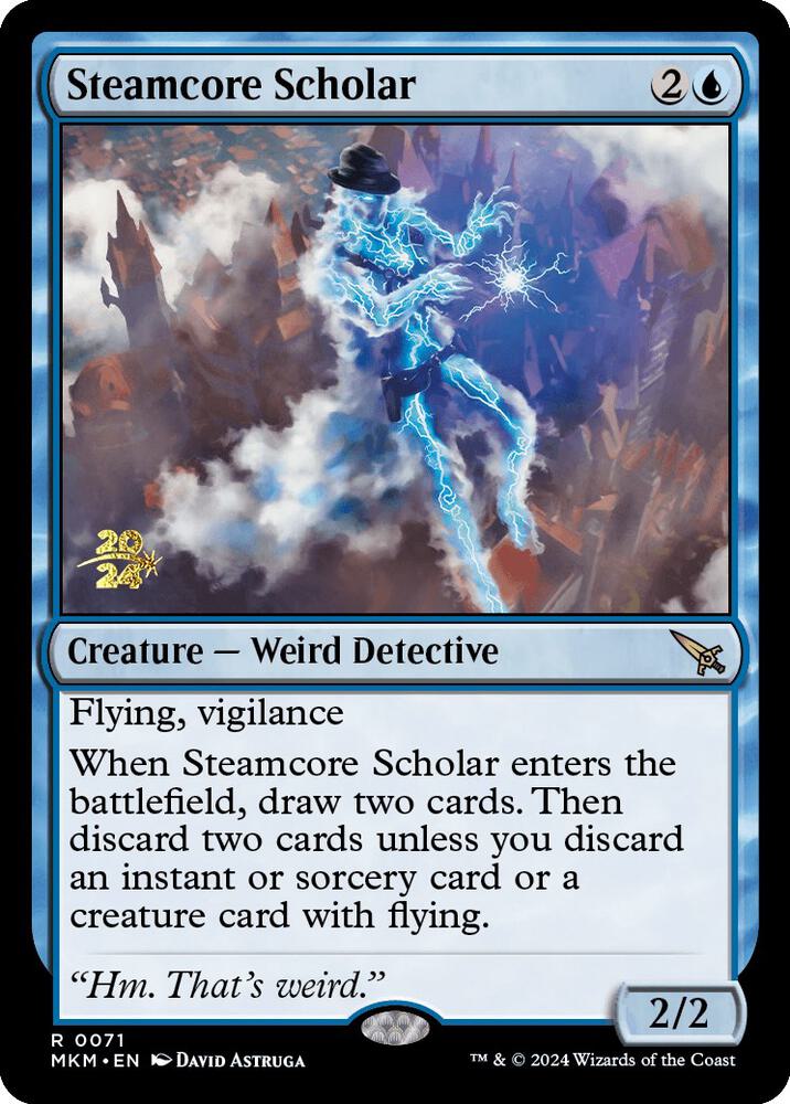 Steamcore Scholar 71 (Prerelease Cards)  - Foil | Good Games Adelaide SA
