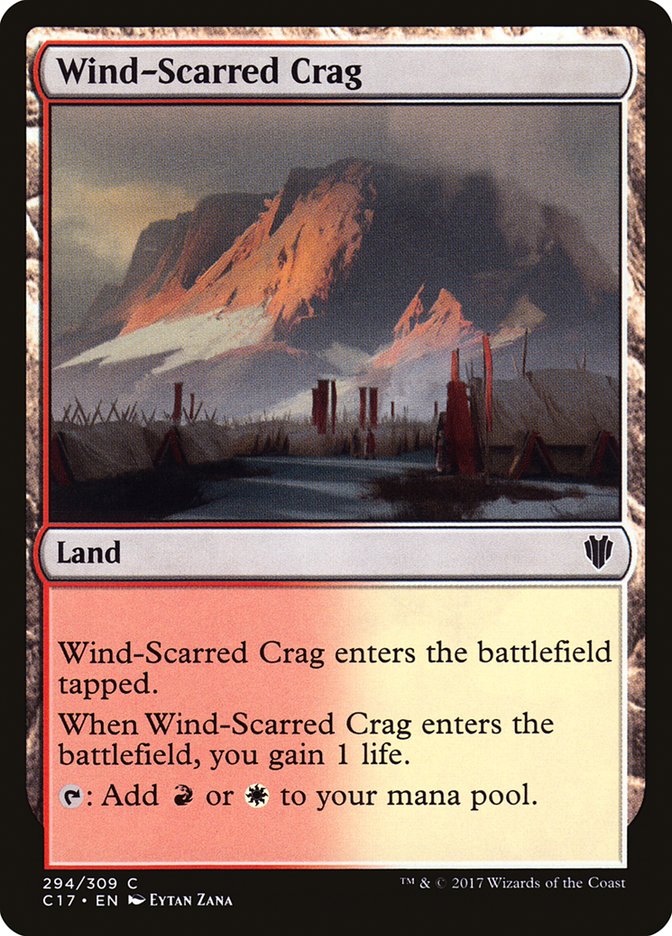 Wind-Scarred Crag [Commander 2017] | Good Games Adelaide SA