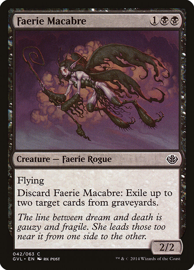 Faerie Macabre (Garruk vs. Liliana) [Duel Decks Anthology] | Good Games Adelaide SA