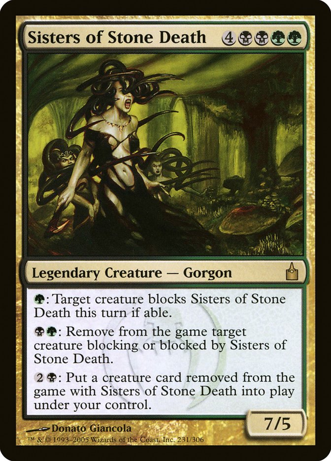 Sisters of Stone Death 231/306 (Ravnica: City of Guilds)  | Good Games Adelaide SA