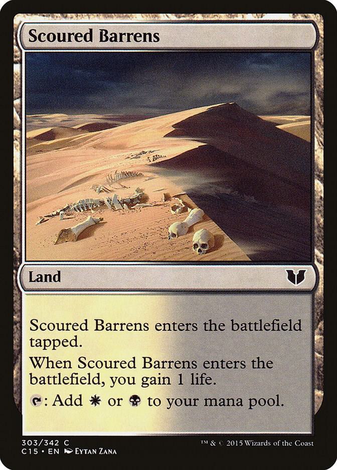 Scoured Barrens 303 (Commander 2015)  | Good Games Adelaide SA