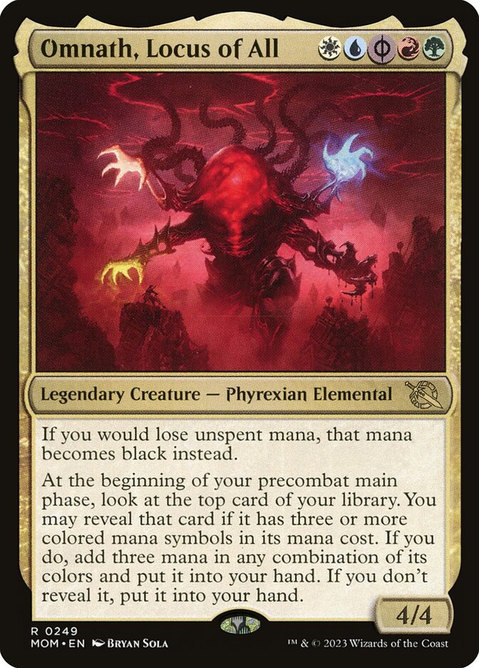 Omnath, Locus of All 249 (March of the Machine)  - Foil | Good Games Adelaide SA