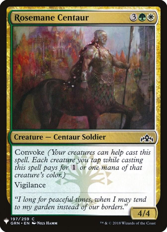 Rosemane Centaur 197 (The List Reprints)  | Good Games Adelaide SA