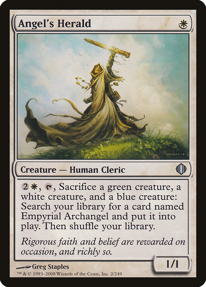 Angel's Herald 2 (Shards of Alara)  - Foil | Good Games Adelaide SA