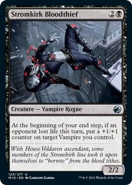 Stromkirk Bloodthief 123 (Innistrad: Midnight Hunt)  | Good Games Adelaide SA