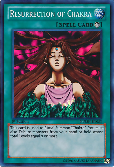Resurrection of Chakra [NUMH-EN053] Super Rare | Good Games Adelaide SA