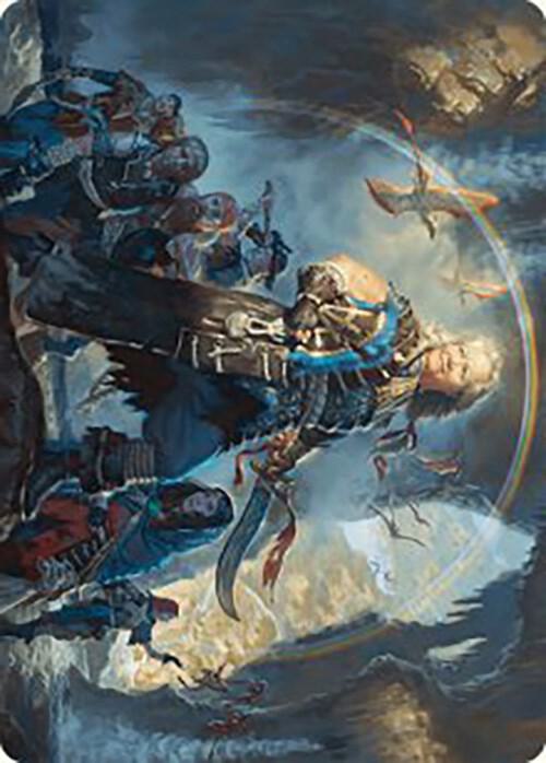 Admiral Brass Unsinkable Art Card 69 (Art Series: The Lost Caverns of Ixalan)  | Good Games Adelaide SA