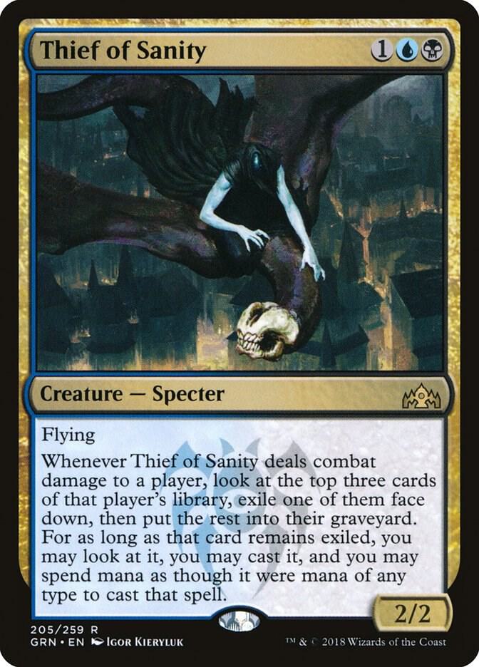 Thief of Sanity 205 (Guilds of Ravnica)  - Foil | Good Games Adelaide SA
