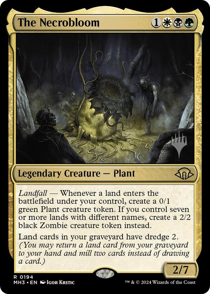 The Necrobloom 194 (Promo Pack: Edge of Eternities)  - Foil | Good Games Adelaide SA