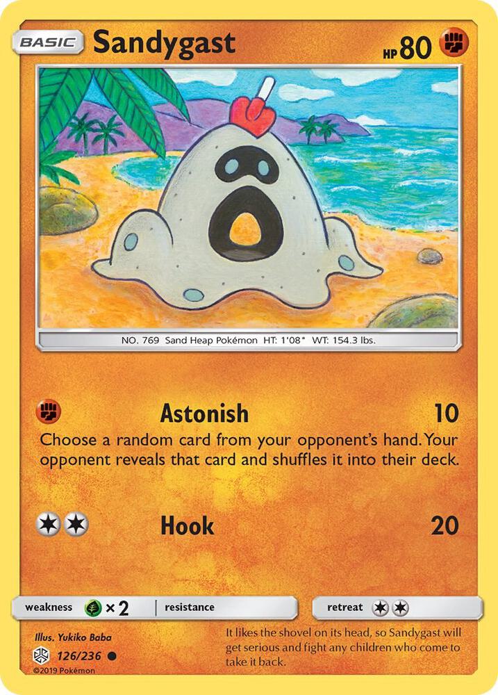 Sandygast 126/236 (SM - Cosmic Eclipse)  | Good Games Adelaide SA