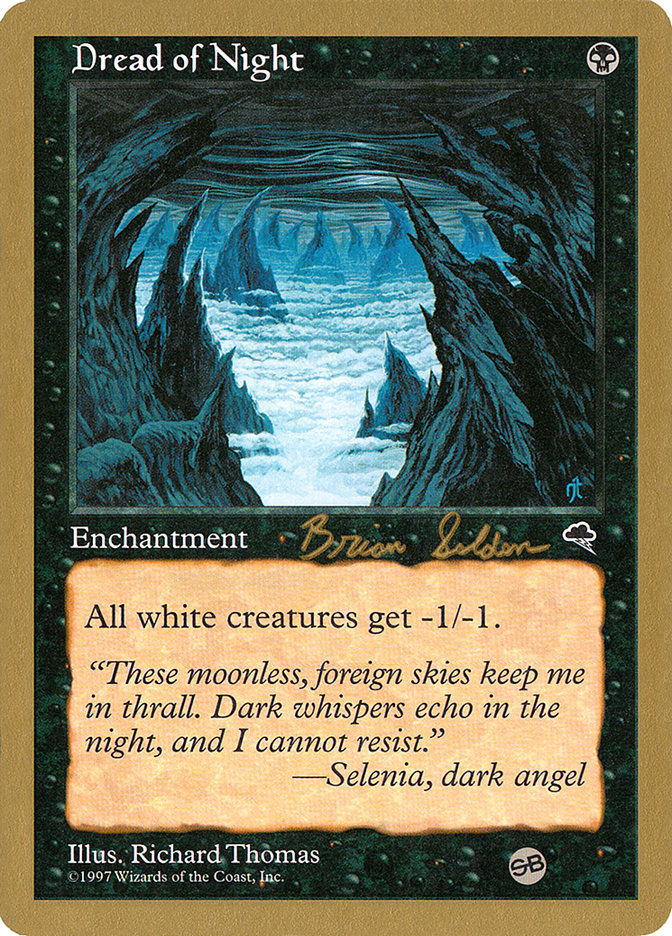 Dread of Night (Brian Selden) (SB) [World Championship Decks 1998] | Good Games Adelaide SA