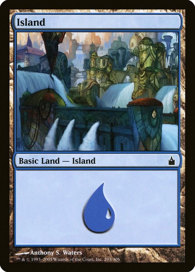 Island 293 (Ravnica: City of Guilds)  - Foil | Good Games Adelaide SA