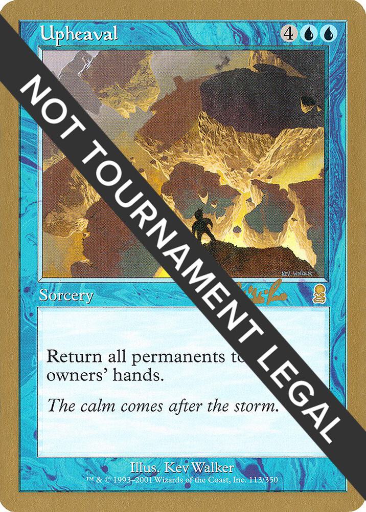 Upheaval 2002 Carlos Romao ODY cr113/153 (World Championship Decks)  | Good Games Adelaide SA