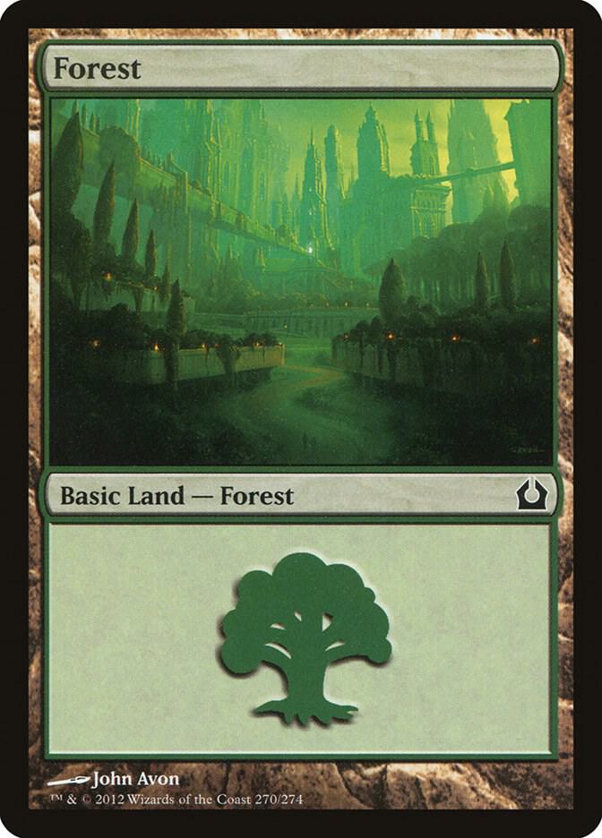 Forest 270 270 (Return to Ravnica)  - Foil | Good Games Adelaide SA