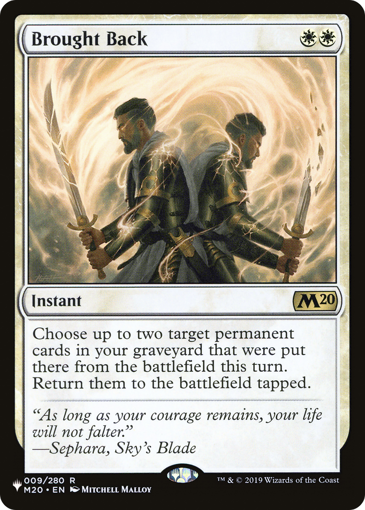 Brought Back [The List] | Good Games Adelaide SA