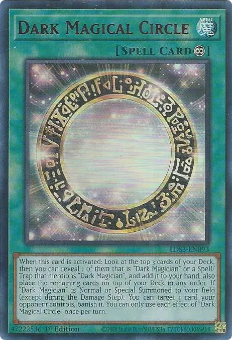 Dark Magical Circle (Red) [LDS3-EN093] Ultra Rare | Good Games Adelaide SA