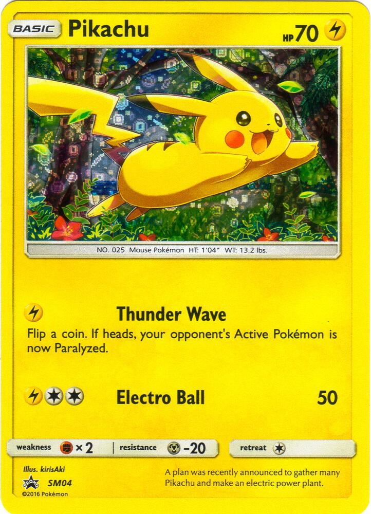 Pikachu SM04 General Mills SM04 (Miscellaneous Cards & Products)  - Holofoil | Good Games Adelaide SA