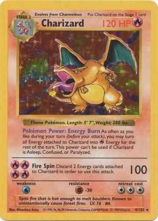 Charizard (4/102) [Base Set Shadowless Unlimited] | Good Games Adelaide SA