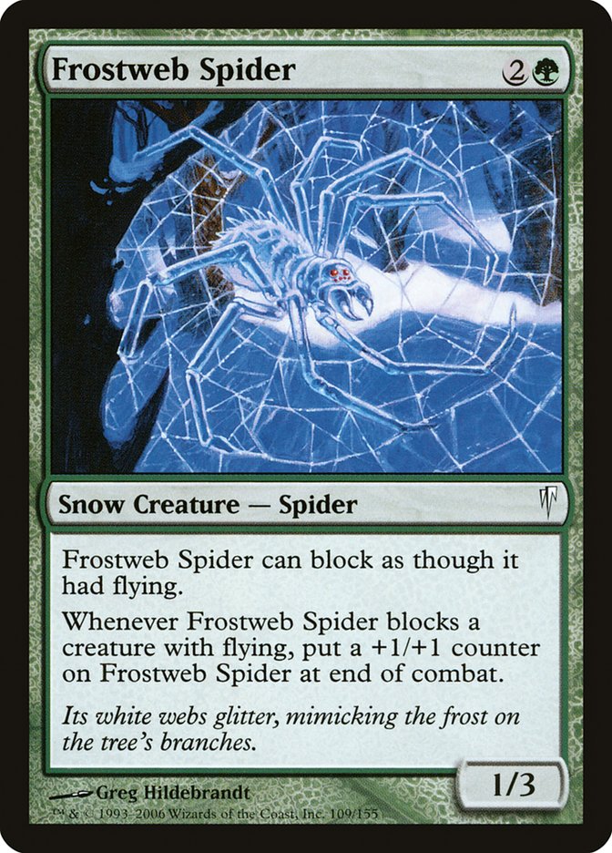 Frostweb Spider 109 (Coldsnap)  - Foil | Good Games Adelaide SA