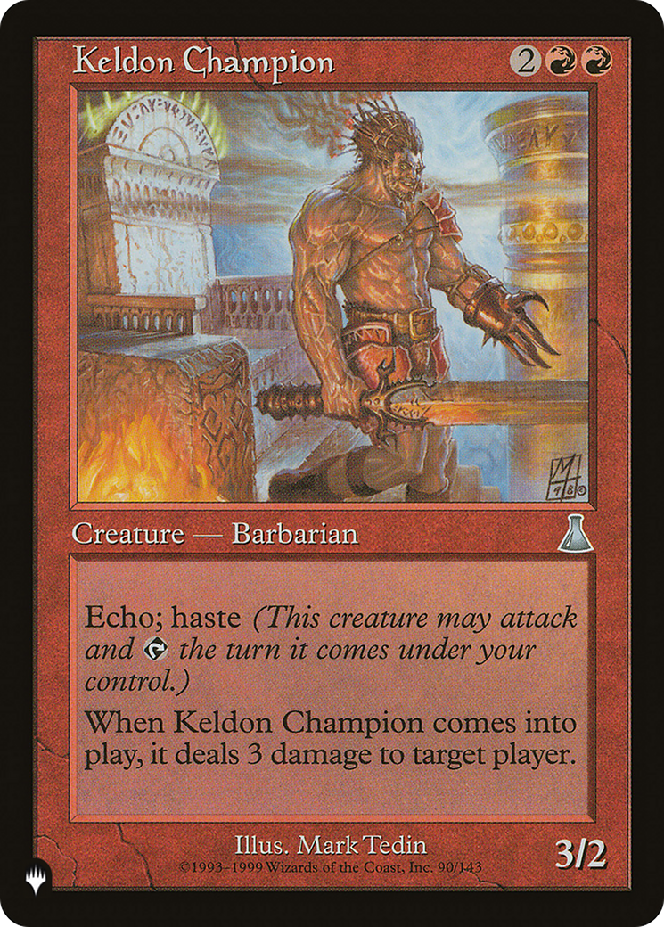Keldon Champion [The List Reprints] | Good Games Adelaide SA