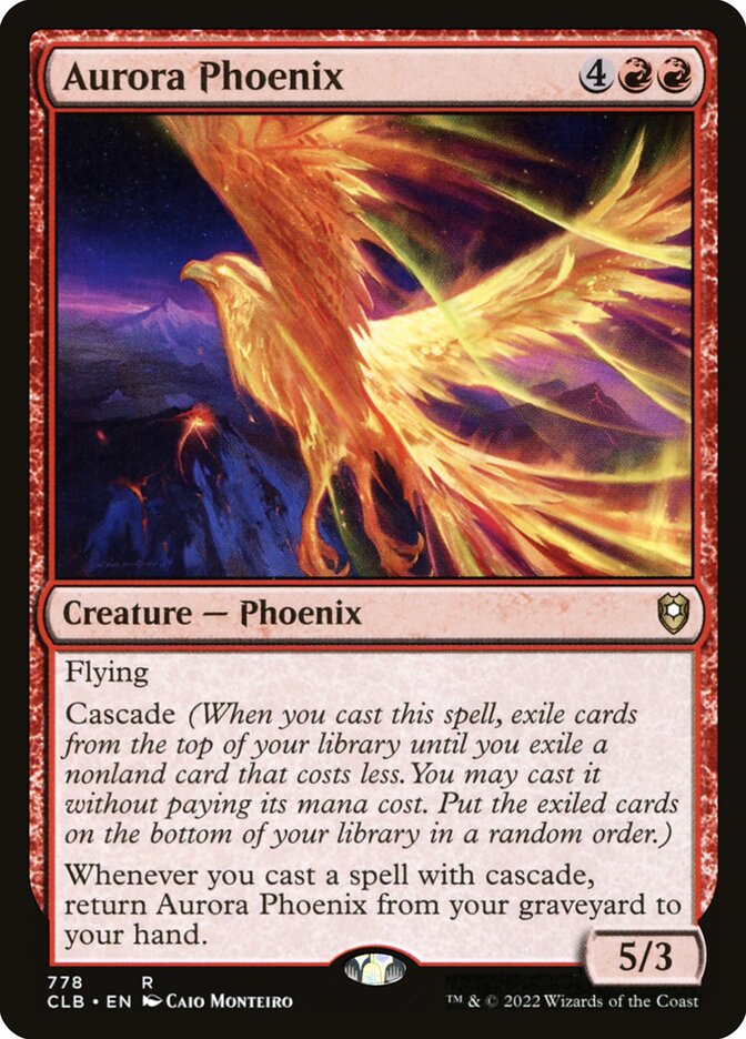 Aurora Phoenix 778 (Commander Legends: Battle for Baldur's Gate)  | Good Games Adelaide SA