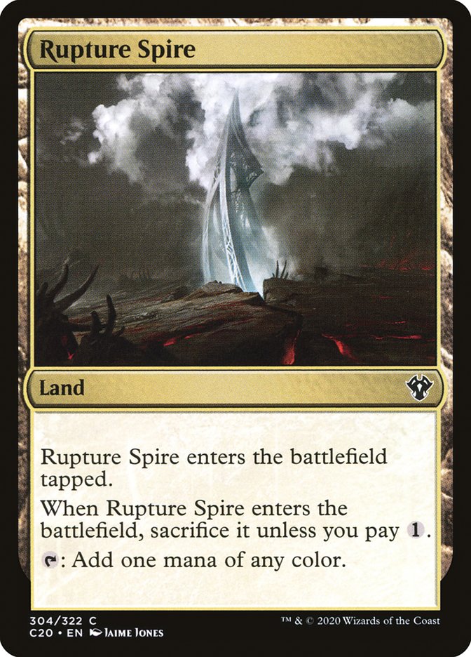Rupture Spire [Commander 2020] | Good Games Adelaide SA