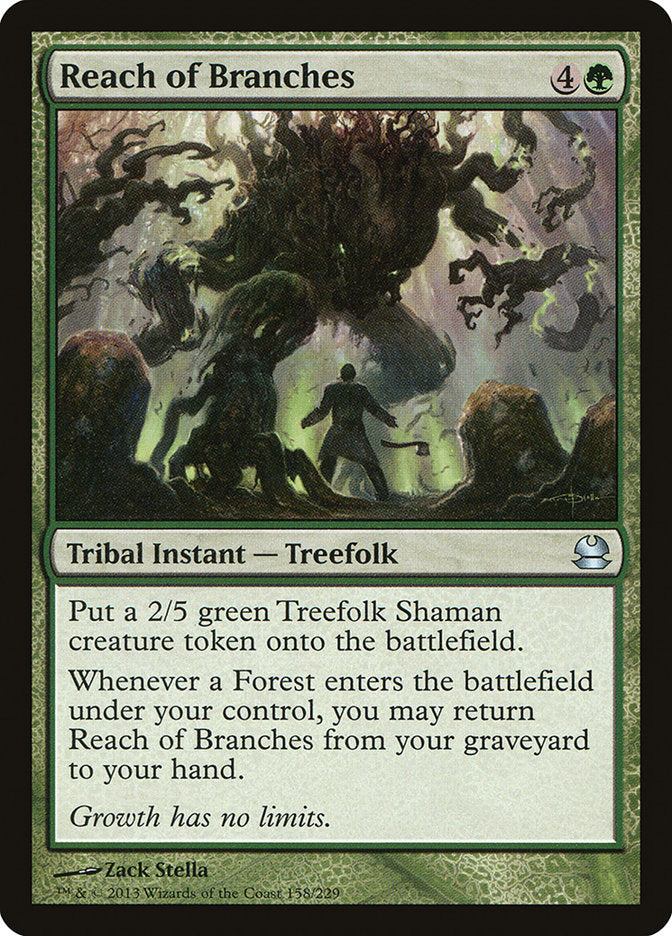 Reach of Branches 158 (Modern Masters)  - Foil | Good Games Adelaide SA