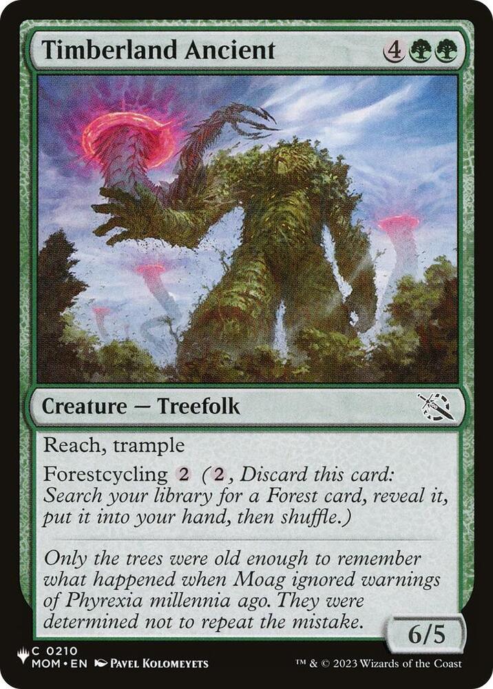Timberland Ancient 0210 (The List Reprints)  | Good Games Adelaide SA