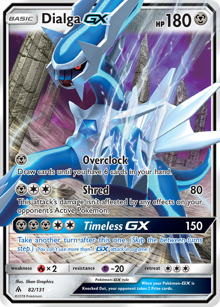 Dialga GX (82/131) [Sun & Moon: Forbidden Light] | Good Games Adelaide SA
