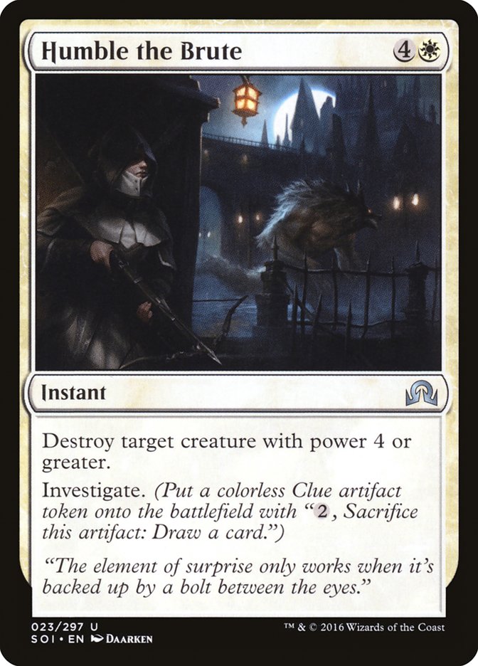 Humble the Brute [Shadows over Innistrad] | Good Games Adelaide SA