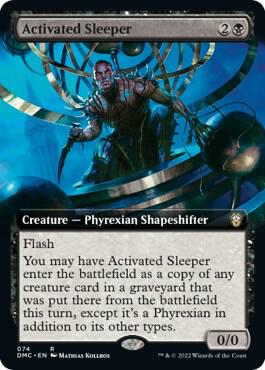Activated Sleeper Extended Art 74 (Commander: Dominaria United)  | Good Games Adelaide SA