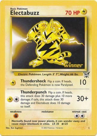 Electabuzz (1) (Jumbo Card) [Best of Promos] | Good Games Adelaide SA