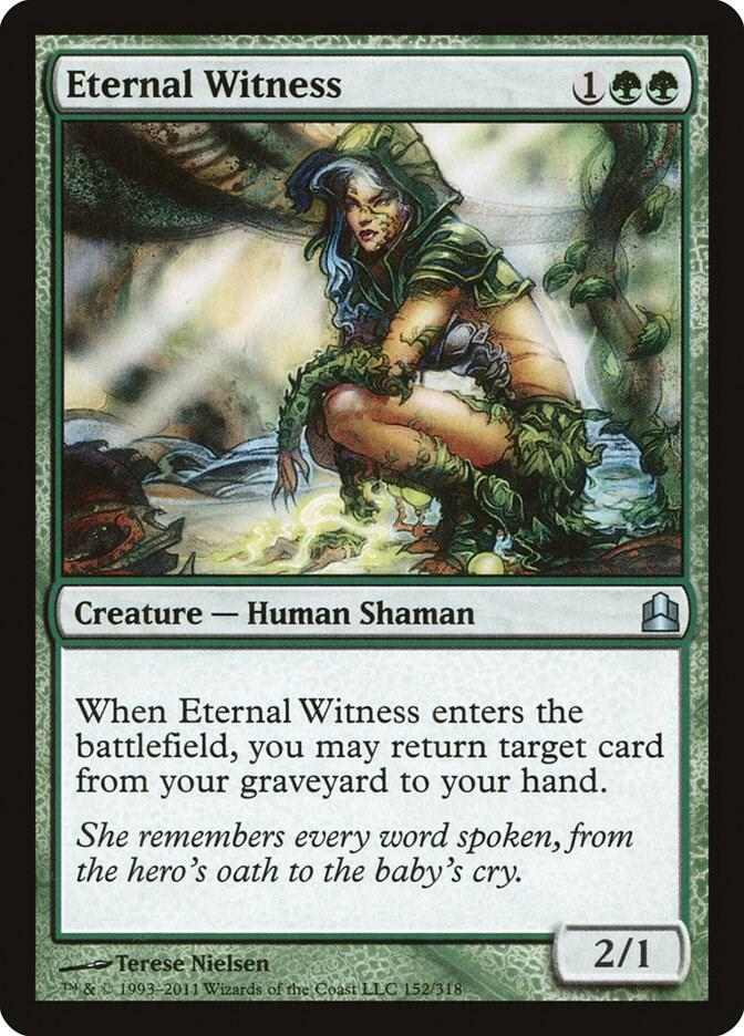 Eternal Witness 152 (Commander)  | Good Games Adelaide SA