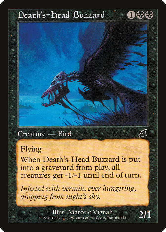 Death's-Head Buzzard [Scourge] | Good Games Adelaide SA