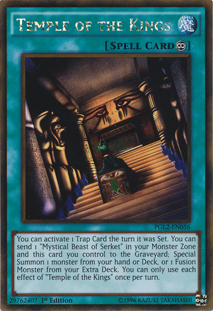 Temple of the Kings [PGL2-EN056] Gold Rare | Good Games Adelaide SA