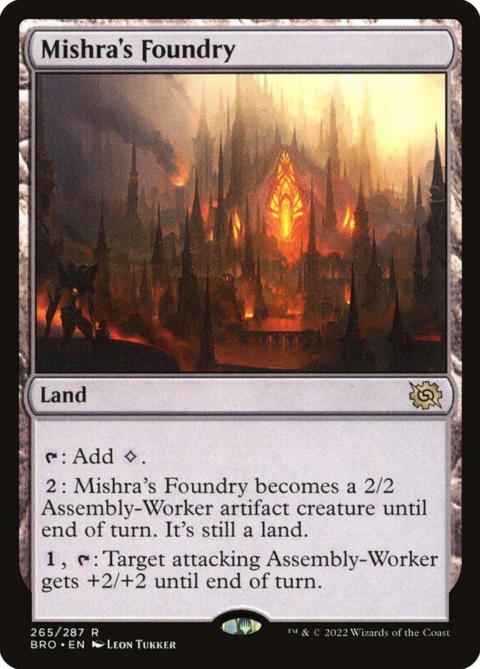 Mishra's Foundry 265 (The Brothers' War)  | Good Games Adelaide SA