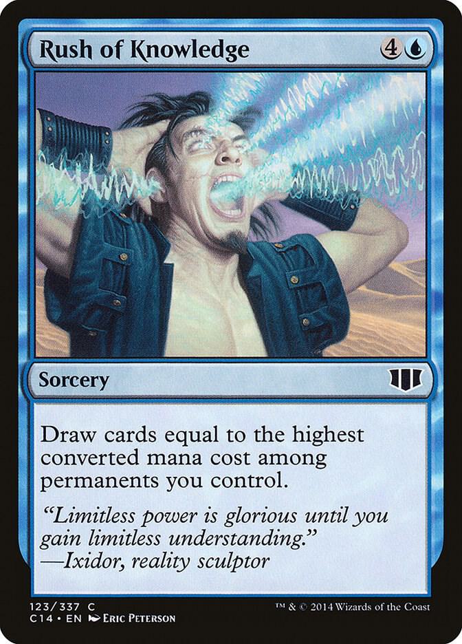Rush of Knowledge 123 (Commander 2014)  | Good Games Adelaide SA