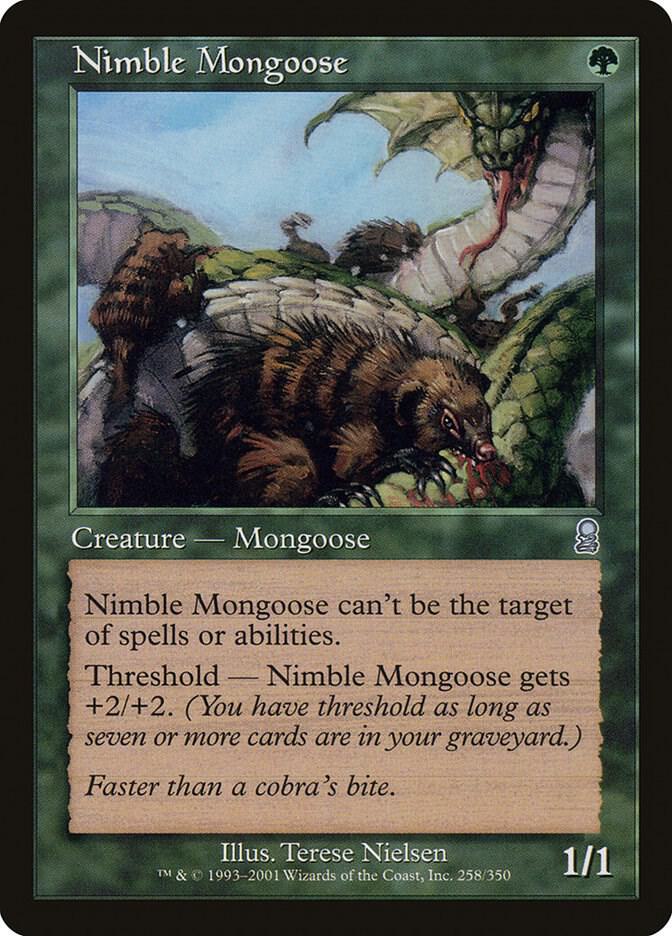 Nimble Mongoose 258 (Odyssey)  - Foil | Good Games Adelaide SA