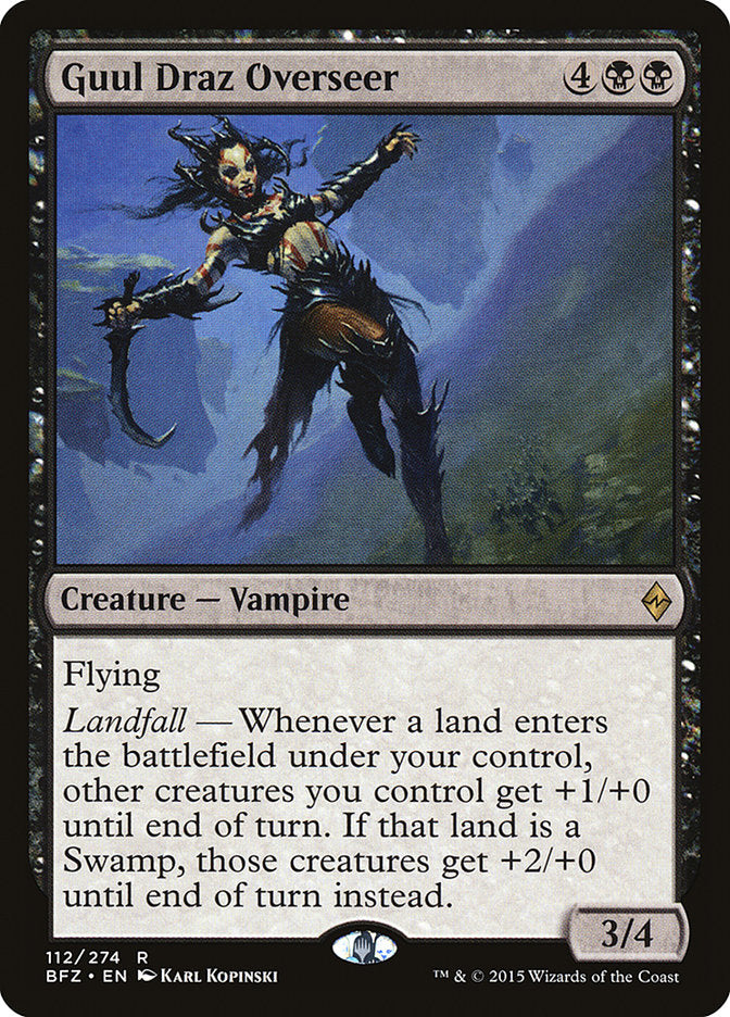 Guul Draz Overseer 112 (Battle for Zendikar)  | Good Games Adelaide SA
