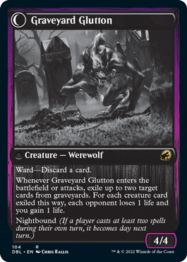 Graveyard Trespasser // Graveyard Glutton [Innistrad: Double Feature] | Good Games Adelaide SA