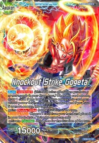 Gogeta // Knockout Strike Gogeta (2018 Big Card Pack) (SD6-01) [Promotion Cards] | Good Games Adelaide SA