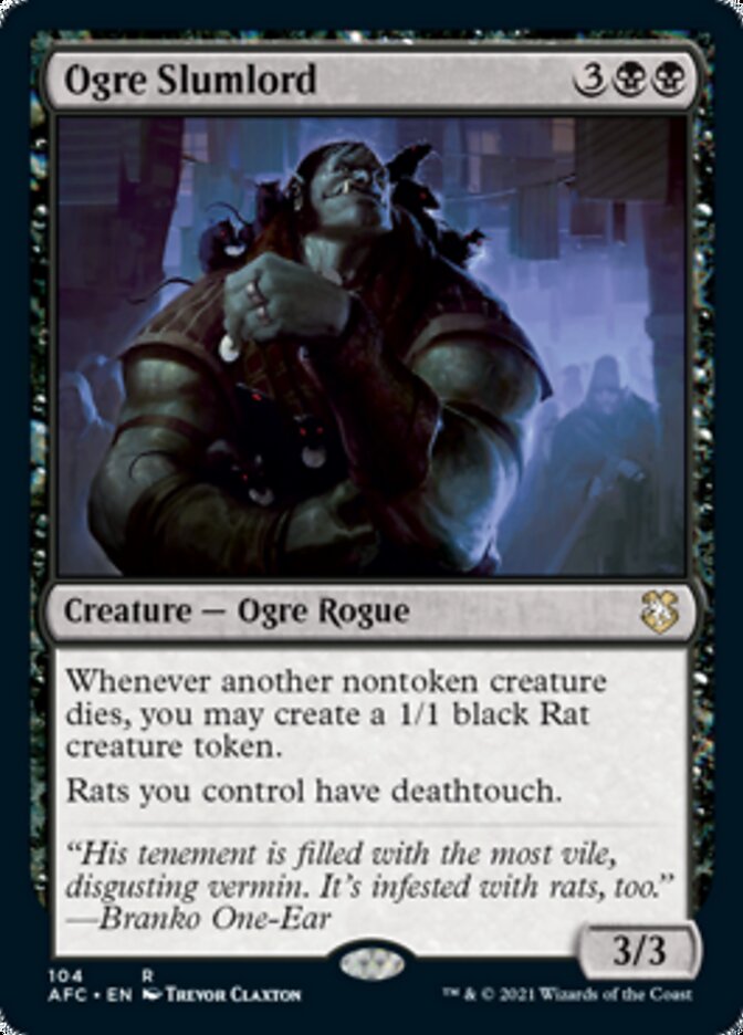 Ogre Slumlord [Dungeons & Dragons: Adventures in the Forgotten Realms Commander] | Good Games Adelaide SA