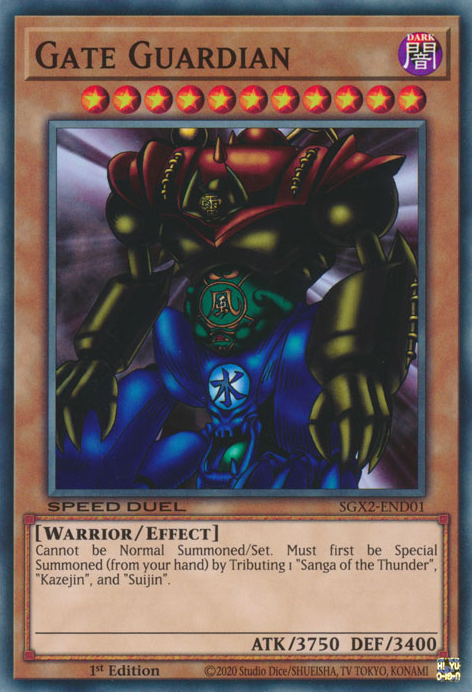 Gate Guardian [SGX2-END01] Secret Rare | Good Games Adelaide SA