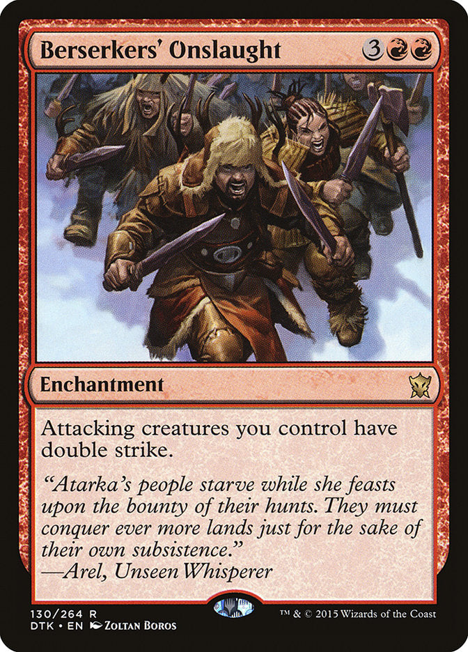 Berserker's Onslaught 130 (Dragons of Tarkir)  | Good Games Adelaide SA